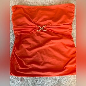 Michael Kors- orange tankini top